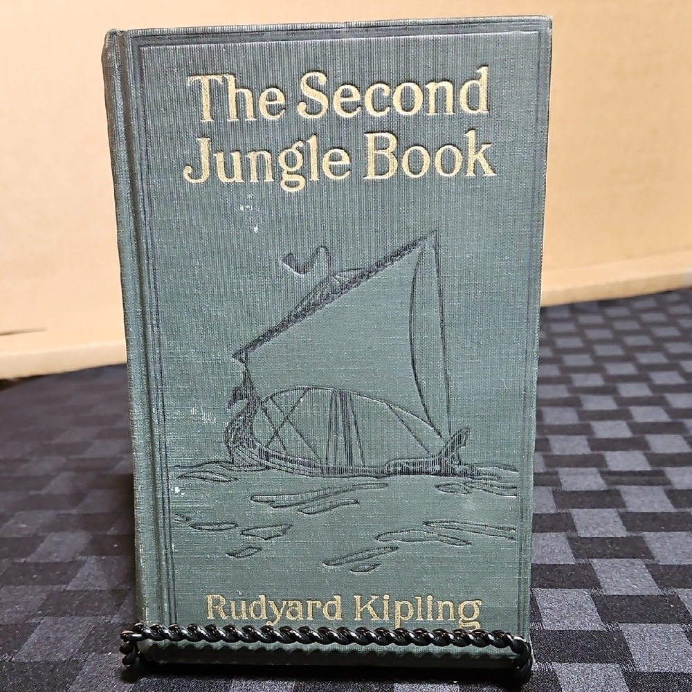 1927 Vintage The Second Jungle Book Hardcover by Rudyard Kipling